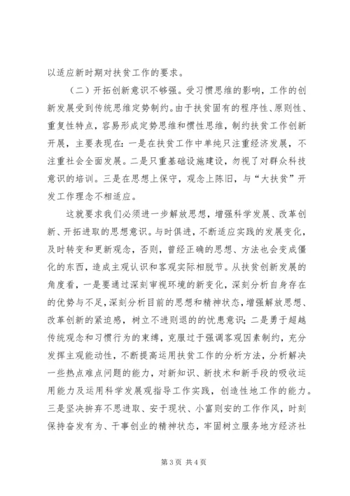 县扶贫办活动开展情况调研报告.docx