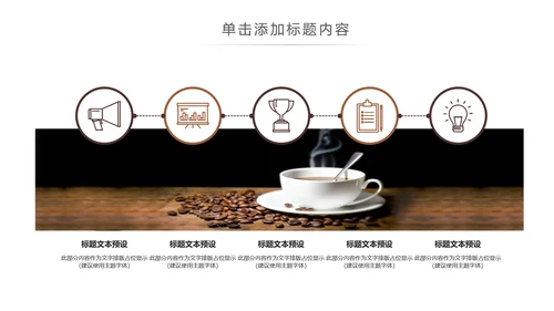 美味休闲下午茶咖啡厅介绍咖啡介绍PPT