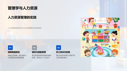 管理学实践教程PPT模板