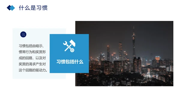 习惯的力量分享会培养好习惯PPT模板