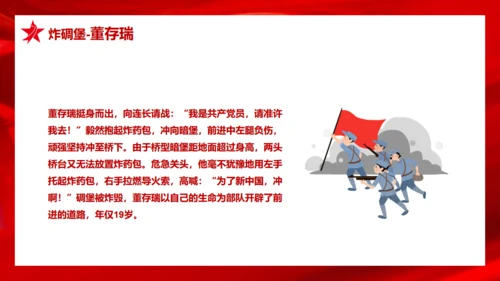 历史英雄人物的故事爱国主义教育通用PPT模板