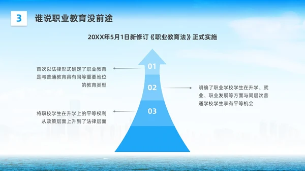 商务实拍人生不是单行道中职主题班会