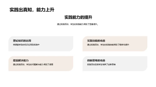实践力量：经验与成长