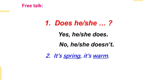 Module 9 Unit 2 What does he do in summer  课件(共27张