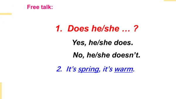 Module 9 Unit 2 What does he do in summer  课件(共27张