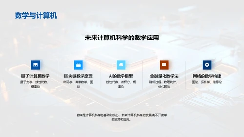 数学驱动计算机科学