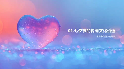 七夕新媒体创意运营PPT模板