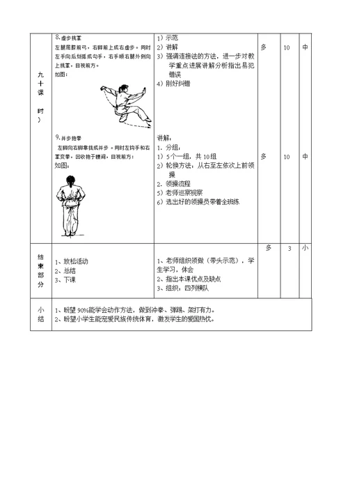 五步拳教案最终版