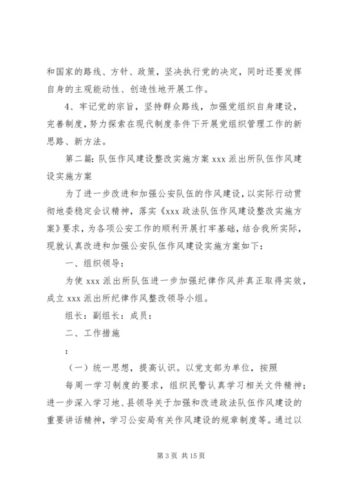 队伍建设年整改方案.docx