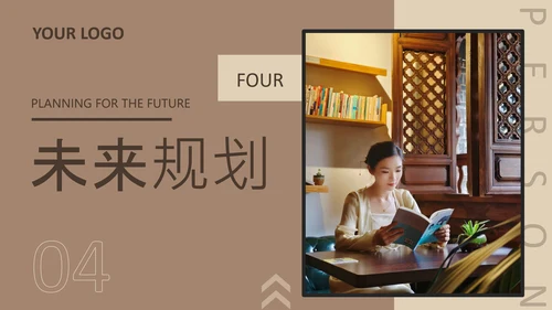 黄色简约风设计师个人作品集PPT