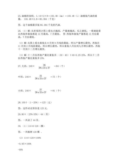 小升初数学应用题50道（典型题）.docx