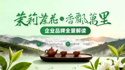 绿色企业介绍PPT模板