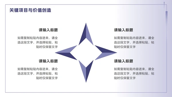 紫色简约渐变我的专业旅程自我介绍PPT模板