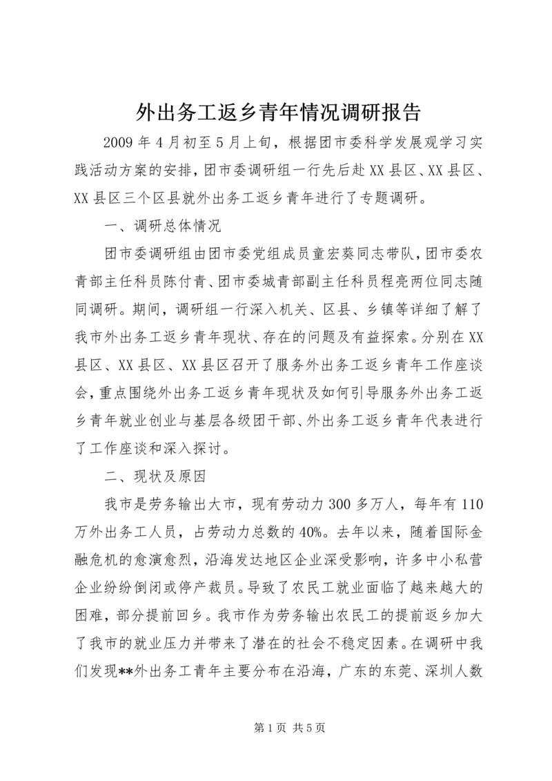 外出务工返乡青年情况调研报告 (7).docx