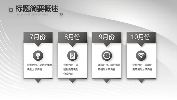 黑金大气美发述职报告动态PPT模板