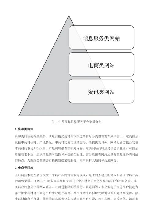 互联网+背景下的中药现代化探索.docx