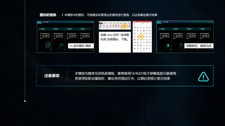深色酷炫科技风桂林电子科技大学专属课题学术汇报毕业答辩通用PPT模板