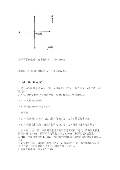 苏教版六年级数学小升初试卷附参考答案（b卷）.docx