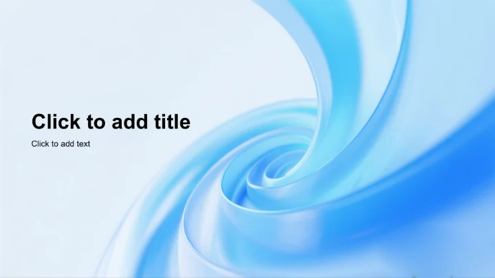 蓝色科技风企业新服务上线发布汇报PPT主题