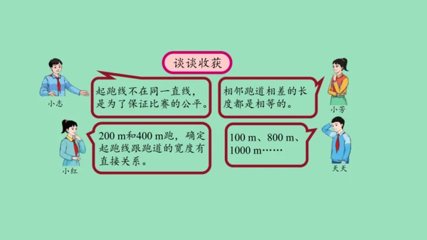 （2023秋新插图）人教版六年级数学上册  确定起跑线（课件）
