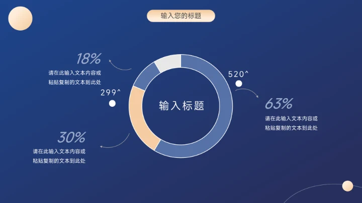 蓝色稳重毕业论文答辩PPT模板