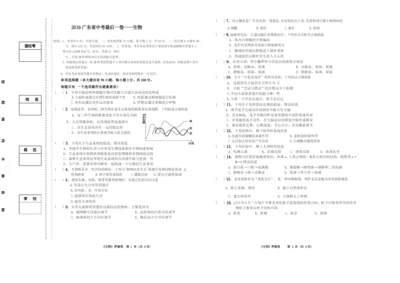 2021广东中考最后一卷——生物.docx