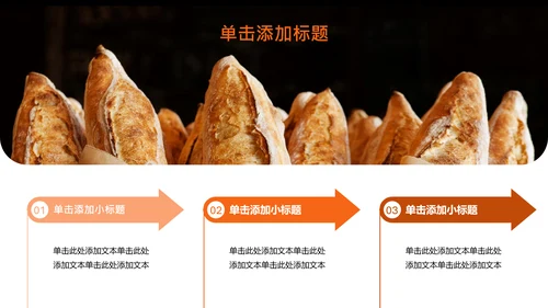 橘色简约烘焙师职业规划PPT模板