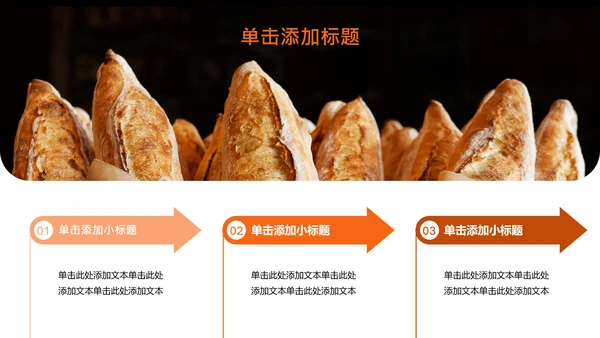 橘色简约烘焙师职业规划PPT模板