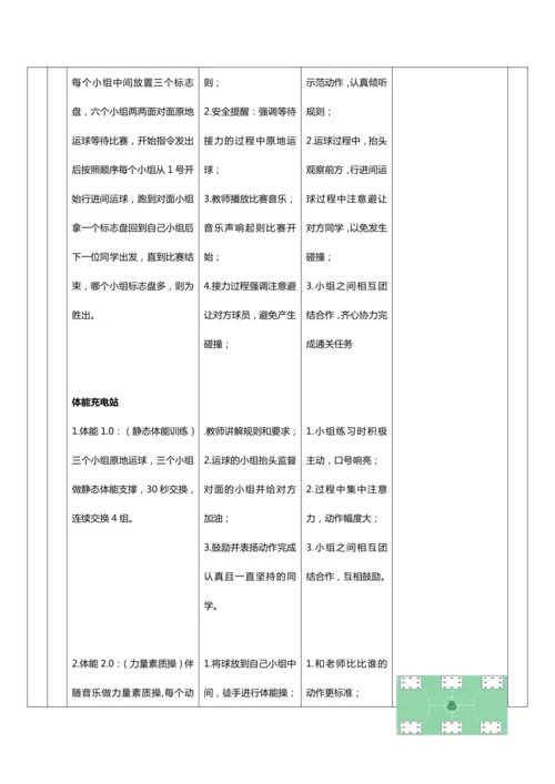 人教版体育与健康二年级篮球第17课（多种形式运球）教案