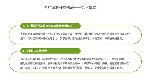 乡村旅游规划新农村建设详细解读PPT模板