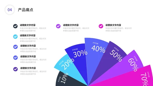 彩色流体渐变弥散风公司产品介绍新品宣传PPT