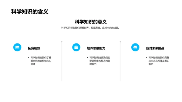 科学学习指导PPT模板