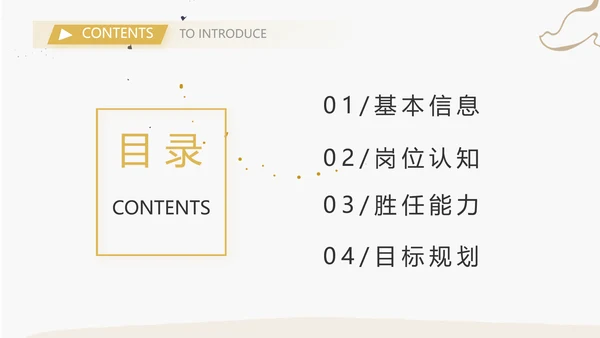 大学生个人简历面试自我介绍岗位竞聘演讲PPT