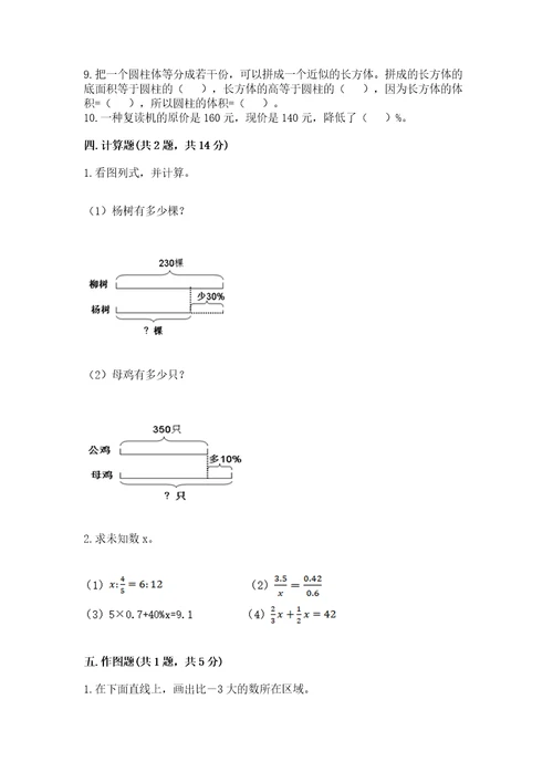 苏教版六年级数学小升初检测试题及参考答案（典型题）