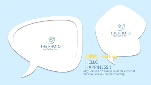 蓝色医疗牙科口腔健康动态PPT