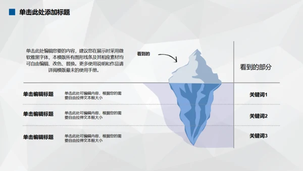 创业计划书扁平化商务通用PPT模板