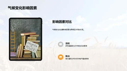 农业应对气候变化