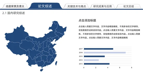 实用简约论文答辩通用PPT模板