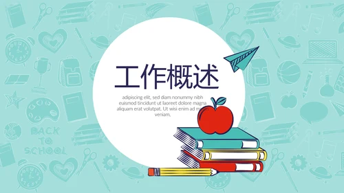 教育行业开题报告毕业答辩动态PPT模板