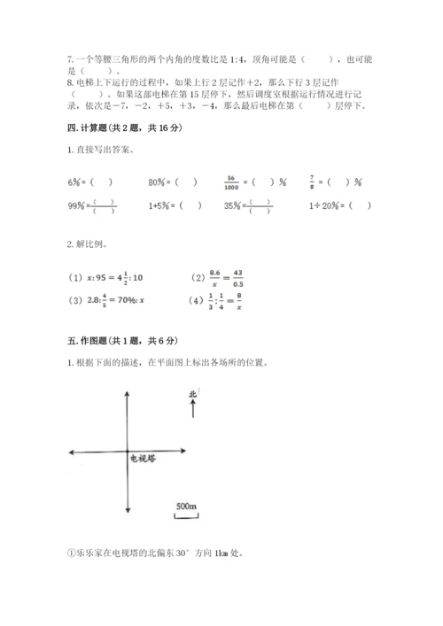 小升初数学期末测试卷【网校专用】.docx