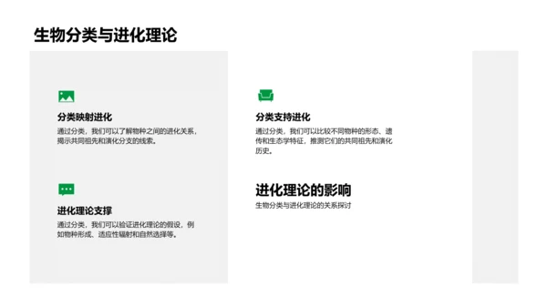 生物分类与多样性教学PPT模板