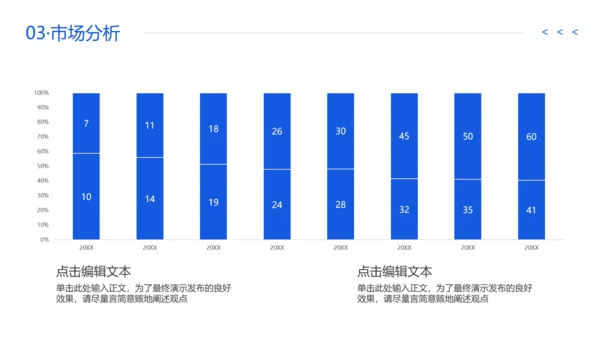 蓝色企业宣传公司产品介绍通用PPT模板
