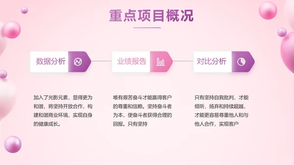 紫粉色双12活动策划动态PPT模板