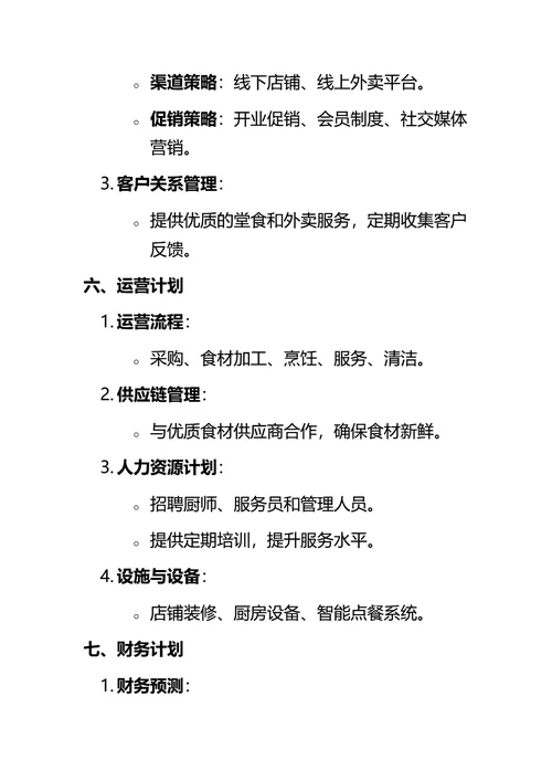 商业计划书