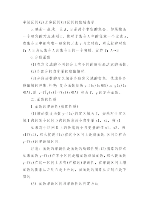 人教版高中数学必修一知识点规纳数学公式大全_1.docx