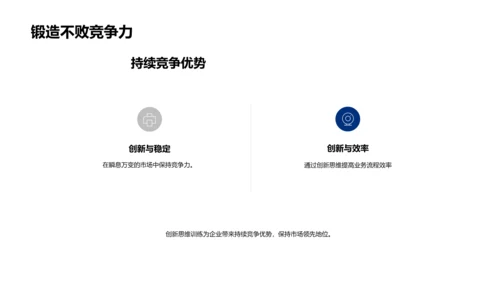 创新思维培训PPT模板