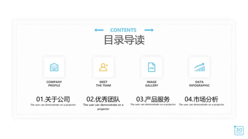 欧美风现代企业宣传公司简介商务PPT模板