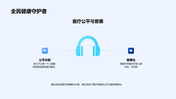 公众医保项目讲座PPT模板