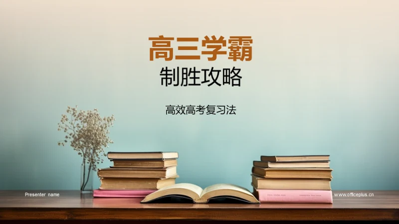 高三学霸制胜攻略