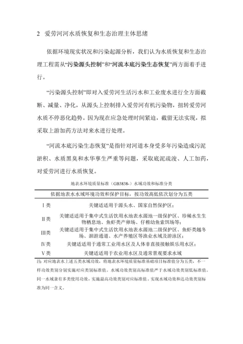 爱劳河应急处理专业方案最终.docx